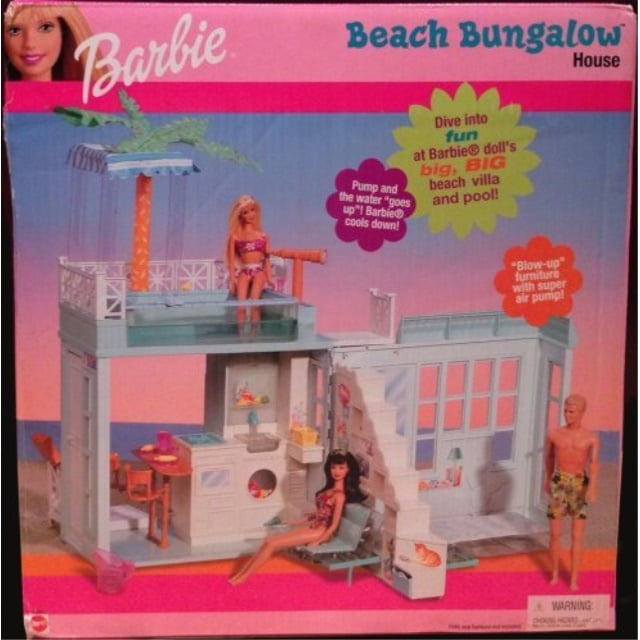 barbie beach house with pool