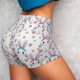 thumbnail image 4 of Fotbe Cartoon Cute Rabbit Shorts Sin Costuras – Shorts Deportivos de Cintura Alta para Mujer, Elásticos para Gimnasio, Yoga, Running o Ciclismo-Medium, 4 of 8