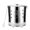 Silver M, variant on Almencla Burn Barrel Multipurpose with Lid Burning Bucket for Wood Yard Waste Outside Silver S