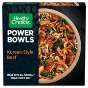 Healthy Choice Power Bowls Korean-Inspired Beef, Frozen Meal, 9.5 oz Bowl (Frozen)