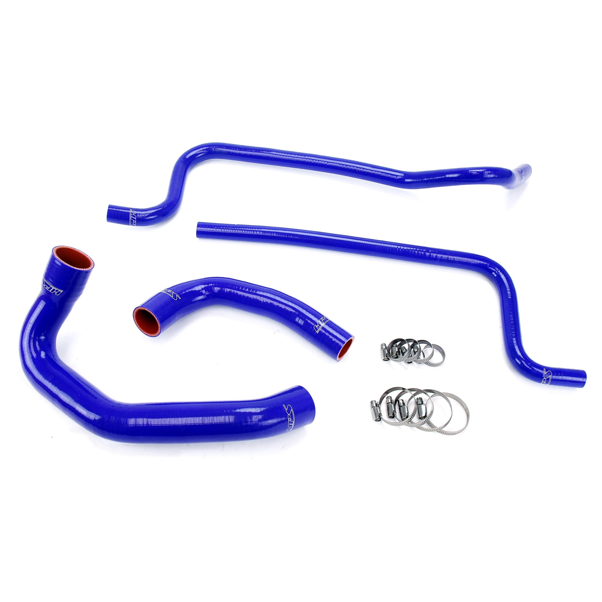 HPS Blue Radiator Hose Kit For 2002-2006 Wrangler TJ 4.0L Left Hand ...