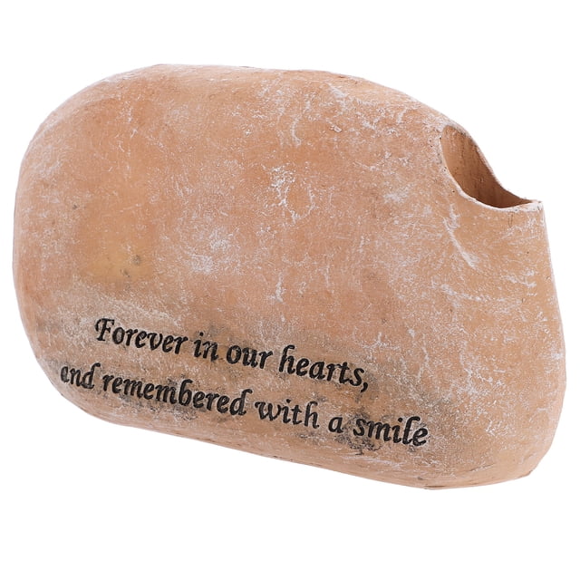 KAKOWELY plaque Commémorative Pot de Fleurs en Forme de Chien Pot de Plante en Résine Pierre Tombale pour Animaux Pot de Fleurs en Résine pour Jardin