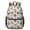 Boston Terrier and, variant on Husky and Floral Pink Pattern 17" School Backpacks for Teens,Waterproof Oxford Fabric,S-Shape Padded Straps for School,Travel,Hiking,Camping