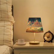 YAZAOO Table Lamp Creative Heavenly Spire Pattern Simple Pattern Night Light