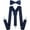 Navy Blue, variant on AWAYTR Child Kids Suspenders Bowtie Set - Adjustable Suspender Set for Boys and Girls