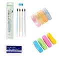 thumbnail image 1 of 12 Crayons Fulcrum HB avec Taille-Crayon et Gomme, 1 of 5