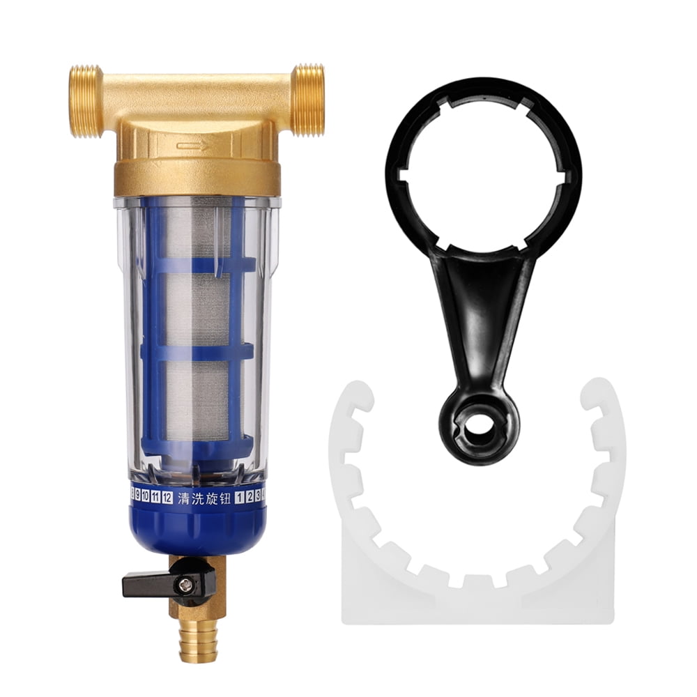 Stainless Steel Water Filters Front Purifier Copper Prefilter Backwash