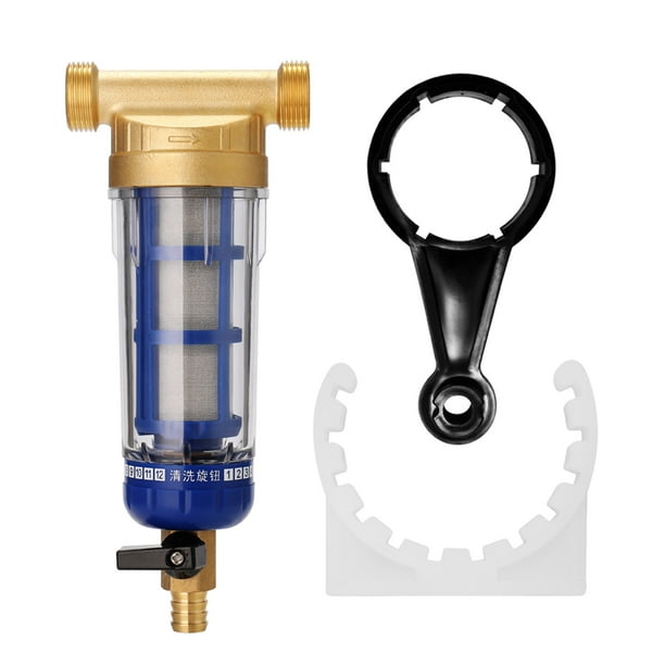Stainless Steel Water Filters Front Purifier Copper Prefilter Backwash