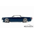 thumbnail image 2 of 1963 Lincoln Continental Hard Top, Blue w/White - Jada 99553WA1 - 1/24 Scale Diecast Model Toy Car, 2 of 6