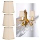 thumbnail image 4 of Fabric Lamp Shade Widely Used Soft Cloth Hand Crafted Safe Design Small Lamp Shades for Bedroom for Hotel for Home ANGGREK Otros, 4 of 8