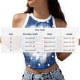 thumbnail image 2 of TEAJOPSUU July 4th Halter Tops for Women Stars and Stripes Heart Summer Sleeveless Red White Blue Crop Tank Tops B-Multicolor, 2 of 6