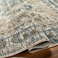 thumbnail image 5 of Hauteloom Mundesley Traditional Medallion Area Rug - Vintage Distressed Look Oriental Carpet for Living Room, Bedroom - Farmhouse - Beige, Brown, Blue - 10' x 14', 5 of 18