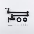 thumbnail image 4 of Cfowner Wall Mount Kitchen Faucet with Double Joint Swing Arm, Pot Filler Folding Faucet for Bar Home Living Room, 4 of 7