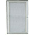 thumbnail image 4 of AARCO Products LOWFC2418 Indoor-Outdoor Waterfall Series Enclosed Bulletin Board with LED Lighting, 4 of 6
