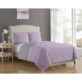 thumbnail image 6 of MHF Home Bruce Lavender/Grey Reversible Quilt Set Twin, 6 of 6