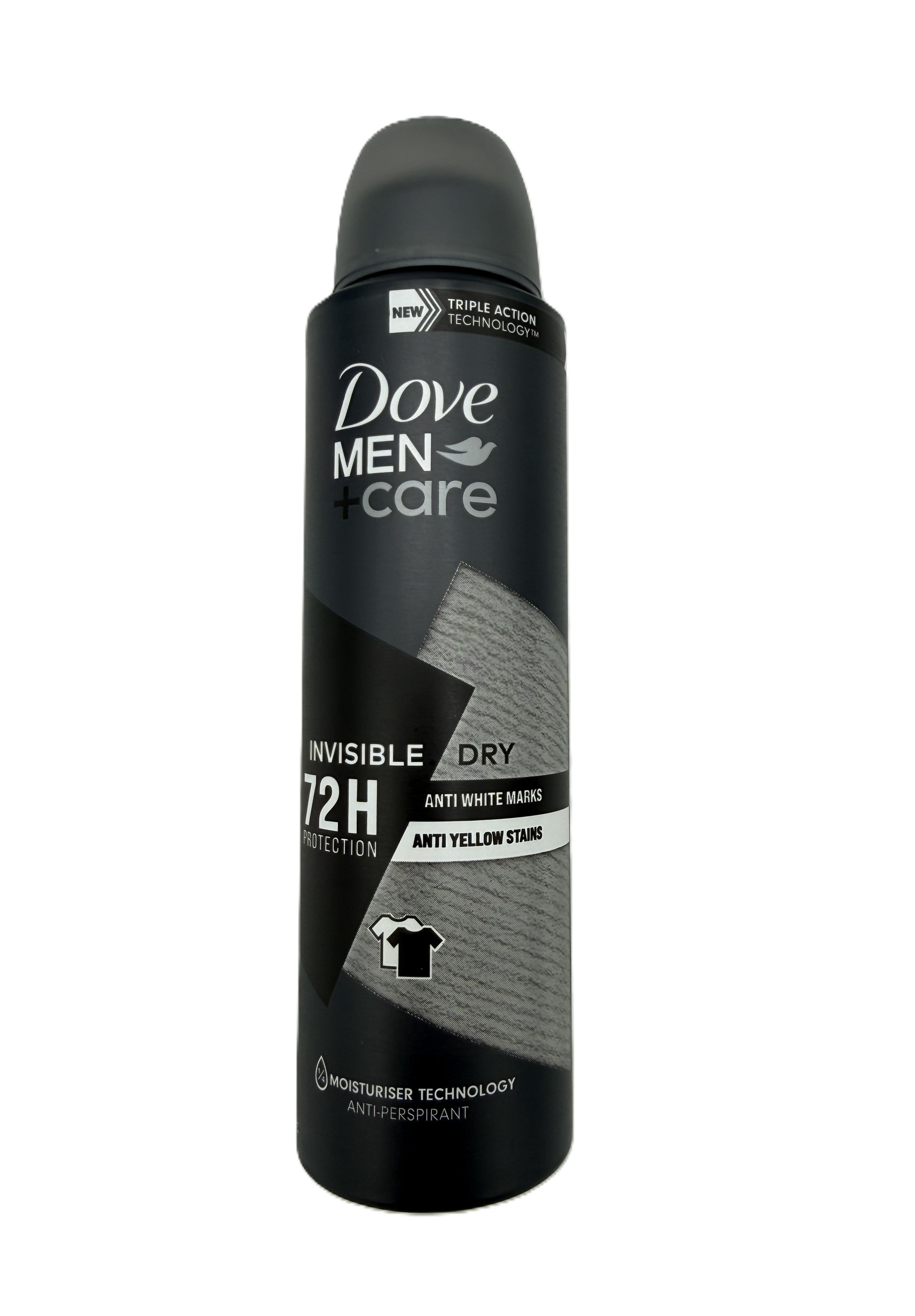 Pack of 7 Dove Men 72hr. Protection 150ml Each