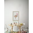 thumbnail image 4 of Floral Flamingo Framed Painting Print, 4 of 6