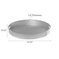 thumbnail image 3 of Plateau De Service Rond Avec Poignée (Argent), 3 of 3