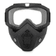 thumbnail image 1 of Mascara Y Goggles Motociclismo Tornasol Transparente Malubero Malu2045, 1 of 3