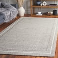 thumbnail image 2 of SAFAVIEH Ebony Gabriel Bordered Area Rug, Gray/Ivory, 8' x 10', 2 of 7