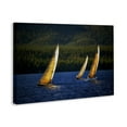 thumbnail image 4 of Stupell Industries Floating Sailboat Trio Transportation Photography Gallery Wrapped Canvas Art Print Wall Art, 45 x 30, 4 of 8