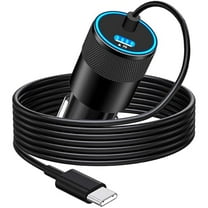 【MFi Certified】iPhone 15 Car Charger Fast Charging, 90W Dual PD Car Power Cigarette Lighter USB-C Car Charger Adapter with 6FT Type-C Cord for iPhone 15 Pro/15 Pro Max/Galaxy S24/S23/S22/Pixel