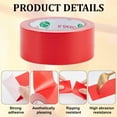 thumbnail image 5 of 1.8in x 65.6ft Bookbinding Repair Tape Red Fabric Tape Adhesive Duct Tape Safe Cloth Library Book Seam Sealing Hinging Craft Tape for Webbing Repair Camouflage, 5 of 8