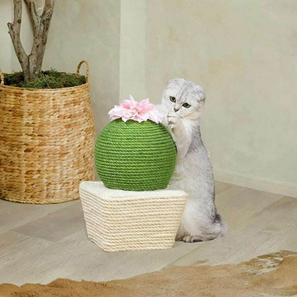 Ximing Cat Scratching Ball,Cat Toy, Ball Shaped Exercise Interactive Toy, Training Cat Scratching Post for Indoor Cats