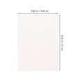 thumbnail image 4 of 100 hojas de papel de pegatina de vinilo imprimible para impresora en blanco Vinyl Paper Paper de impresora multifunción (A5), 4 of 6