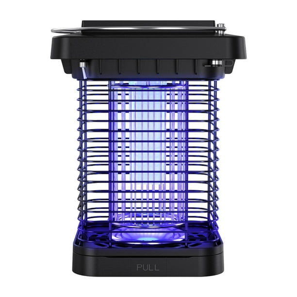 Mata moscas,Matamoscas solar para exteriores,resistente al agua,Matamoscas eléctrico para jardín y césped,Matamoscas para patio,jardín,camping,Mata moscas Iluminación para patio