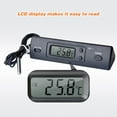 thumbnail image 2 of MesaSe Digital Car Thermometer Indoor Outdoor Thermometer Car Thermometer Display Probe Car Thermometer Indoor Outdoor Thermometer Time HUIOP Car Indoor Time Tempeure Display, 2 of 7