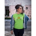 thumbnail image 2 of Daisies, Sun And Moon Art T-Shirt Women -Image by Shutterstock, Female Medium, 2 of 4