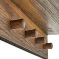 thumbnail image 6 of Modway Moonbeam Arched Mirror in Walnut, 6 of 9