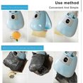thumbnail image 3 of Portable Dog Poop Scooper with Bag Dispenser, Easy Scoop, Walk Outdoors for Small Medium Dogs Blue, 3 of 5