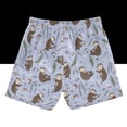 thumbnail image 7 of FORMRS Boys Swim Trunks Quick Dry Mesh Lining Beach Boardshorts, Sizes XS-XL, Purple Otters Pattern, 7 of 7