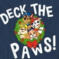 thumbnail image 5 of Paw Patrol  Adult Deck The Paws Christmas T-Shirt, 5 of 5