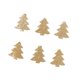 thumbnail image 4 of 6 etiquetas de madera para colgar en el árbol de Navidad con clips para repisas de chimenea. Árbol dorado, 4 of 9