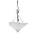 thumbnail image 6 of Design House Torino Traditional 2-Light Indoor Dimmable Pendant Light with Frosted White Glass in Satin Nickel, 6 of 16