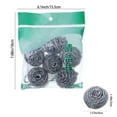 thumbnail image 2 of POINTERTECK Household Stainless Steel Pot Pan Scrubber Cleaning Ball Tool-6Pcs, 2 of 7