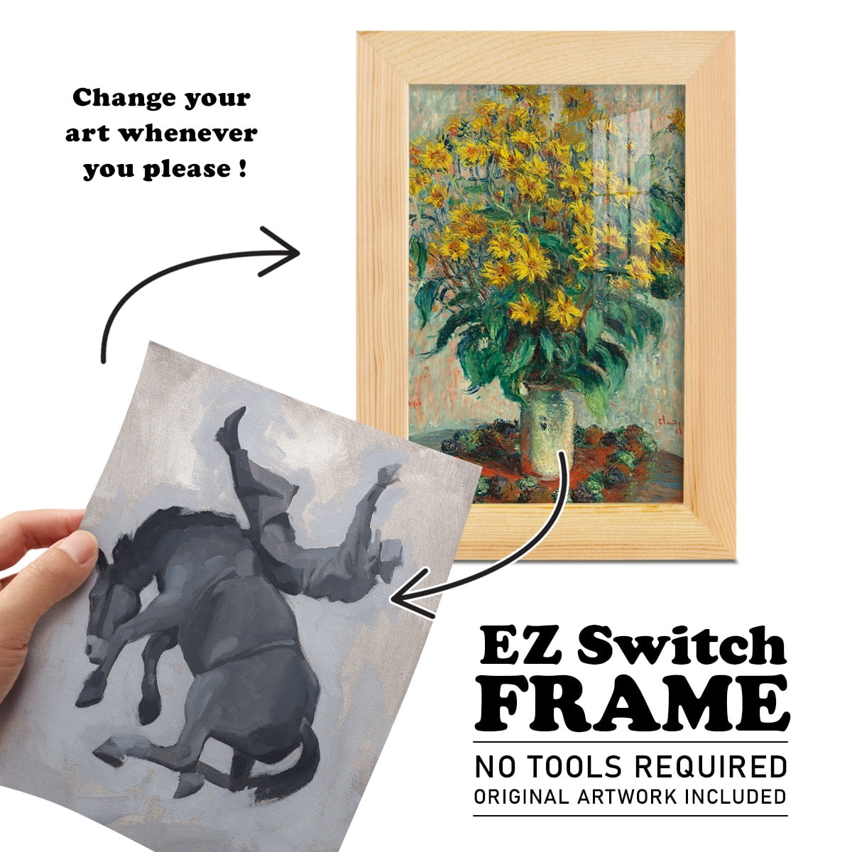 Getting Pitched II - Framed Print w/glass - Natural Wood