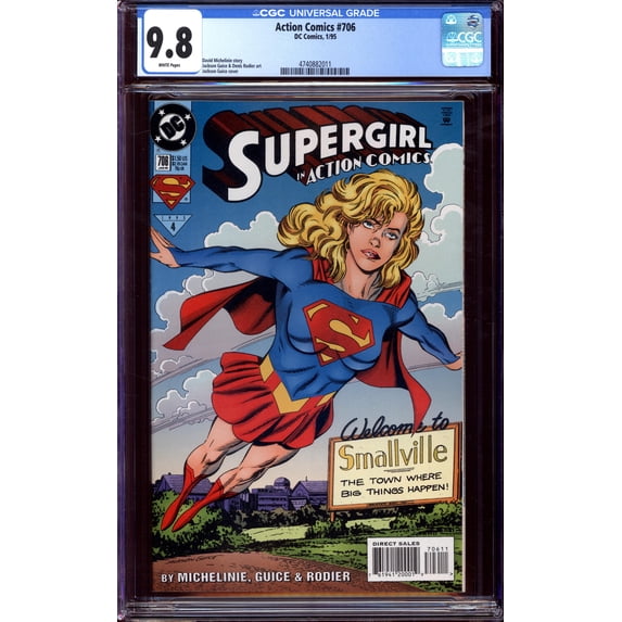 Action Comics #706 - CGC 9.8 Comic Book