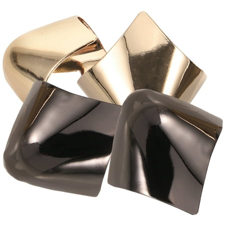 

Toe Protector Heel Caps for High Heels Boot Protectors Metal Concealer Shoe 2 Pairs