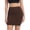 Coffee, variant on Only Moment Women's Summer Sweat Shorts Nylon,Spandex High Waist Dress Pants with Pockets for Yoga Business Travel Casual Yoga Shorts Light Blue,S