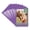 Purple Iris, variant on Pansy Purple Picture Frame Mat for 12x18 Frames - Fits 11x16 Photos - 25 Mats