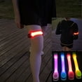 thumbnail image 3 of Meileang LED Light Up Armband High Visibility Outdoor Sports Flashing Luminous Safety Band Adjustable Night Walking Running Riding Glow Arm Strap, 3 of 8