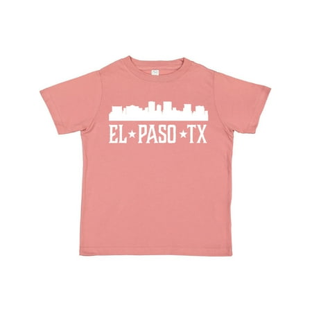 

Inktastic El Paso Texas Skyline TX Cities Gift Toddler Boy or Toddler Girl T-Shirt
