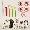 thumbnail image 2 of Emlimny 5PCS Tick Removal Tool Tick Picker Flea Removal Tool, Home Sake Tick Remover, Tick Hook Removal Tool Kit Remove Ticks Pet Comb Pet Supplies for Dogs, Cats and Human, 2 of 7
