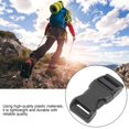 thumbnail image 5 of 40Pcs/Set Plastic Side Release Contoured Buckles for Paracord Bracelets/Bag/Pet Belt, 5 of 5