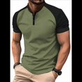 thumbnail image 1 of Camisas Casuales para Hombre, Clásicas, de Golf, de Corta, con Botones y Bolsillo Verde XXL, 1 of 6
