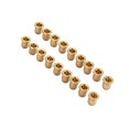 thumbnail image 3 of SHOWERORO Guitar String Trees 18 Pcs Metal String Ferrules for Electric, 3 of 8
